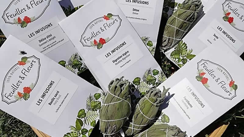 Tisanes de Feuilles et Fleur 1